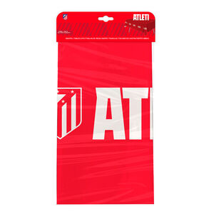 Tablecloth red crests and Atleti 270x132 cm